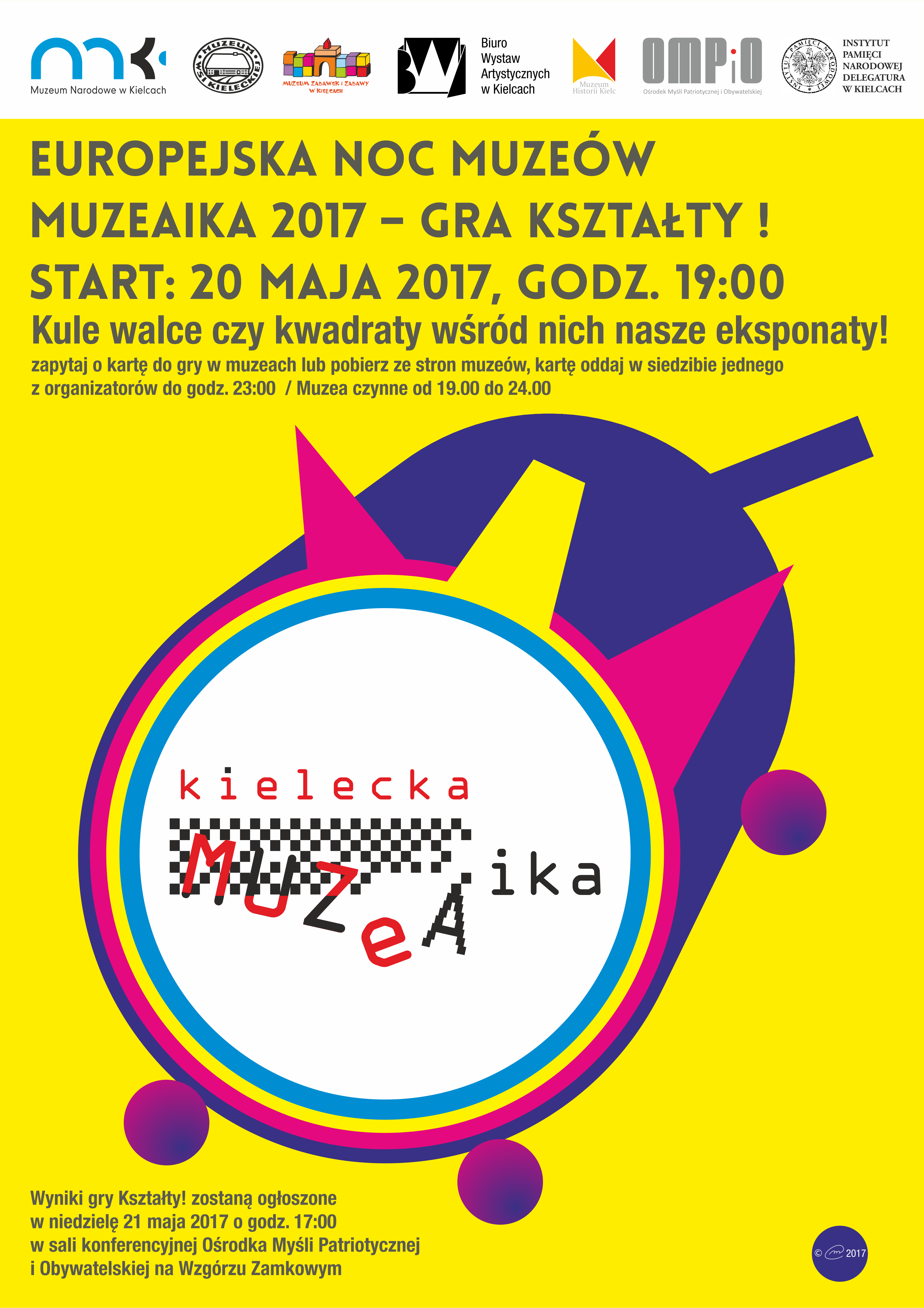 Europejska noc muzeów – Gra kształty! - 1