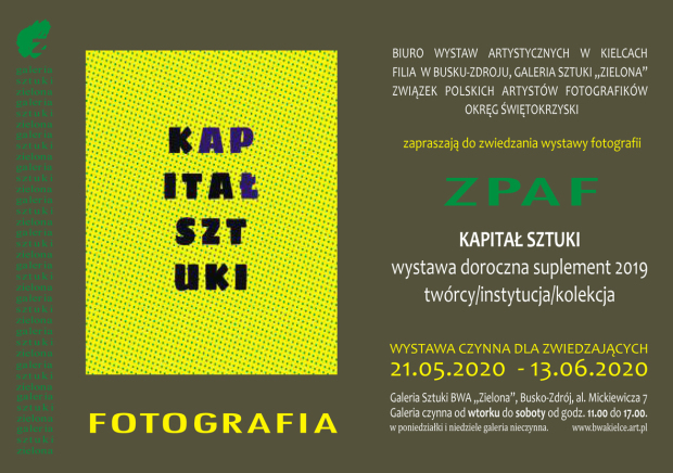 K SZT.ZPAF, Zaproszenie 21.05.2020