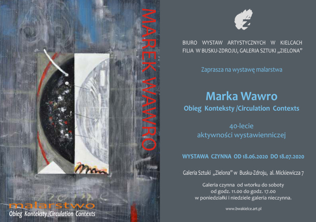 440-2020 Marek Wawro 18.06.2020 r, Zaproszenie