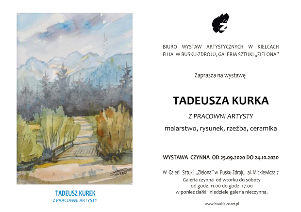 444-2020 Tadeusz Kurek 25.09.20.r, Zaproszenie