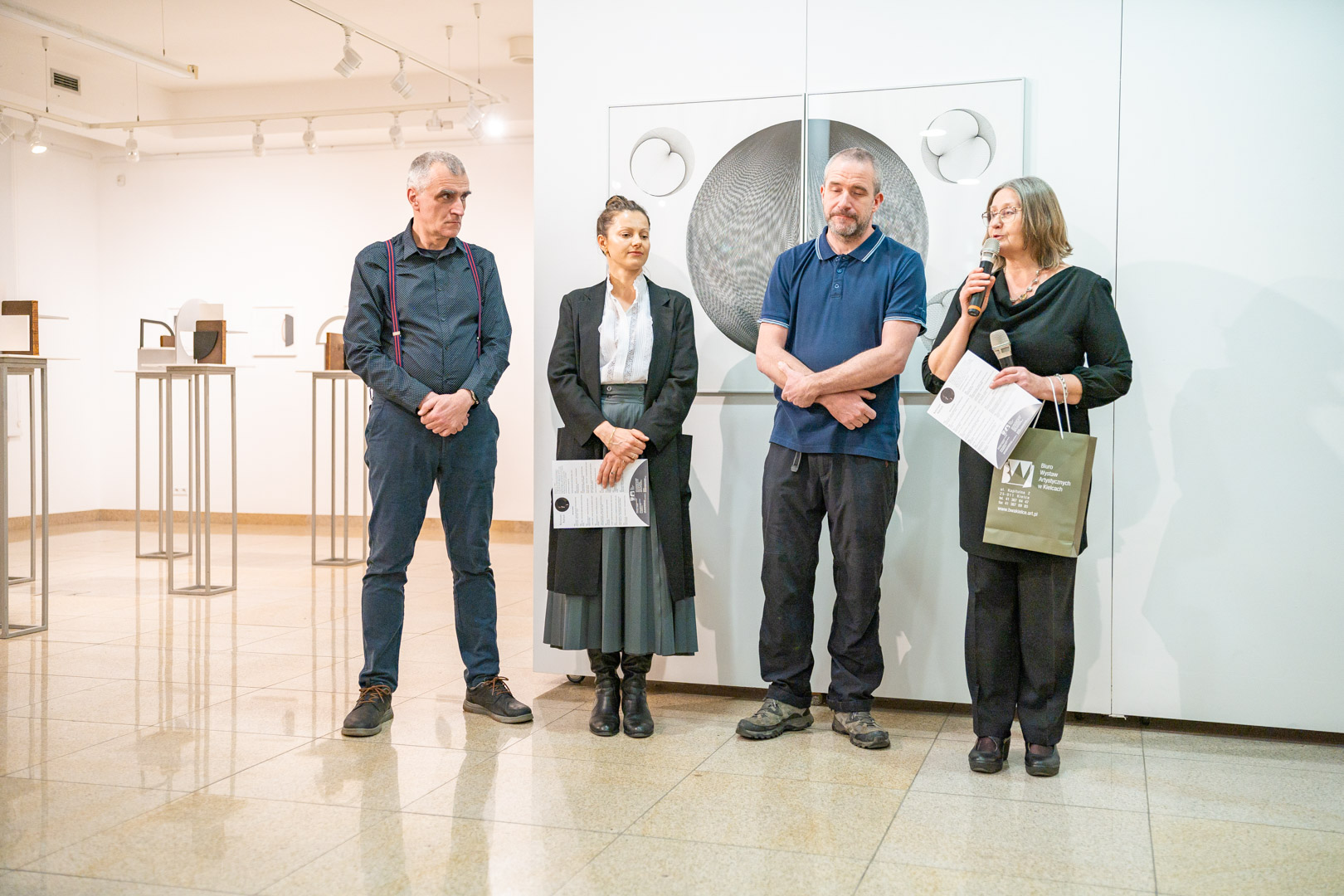 Fotorelacja z wernisażu Katarzyny Fydrych, Sławomira Brzoski, Paweł Osóbki