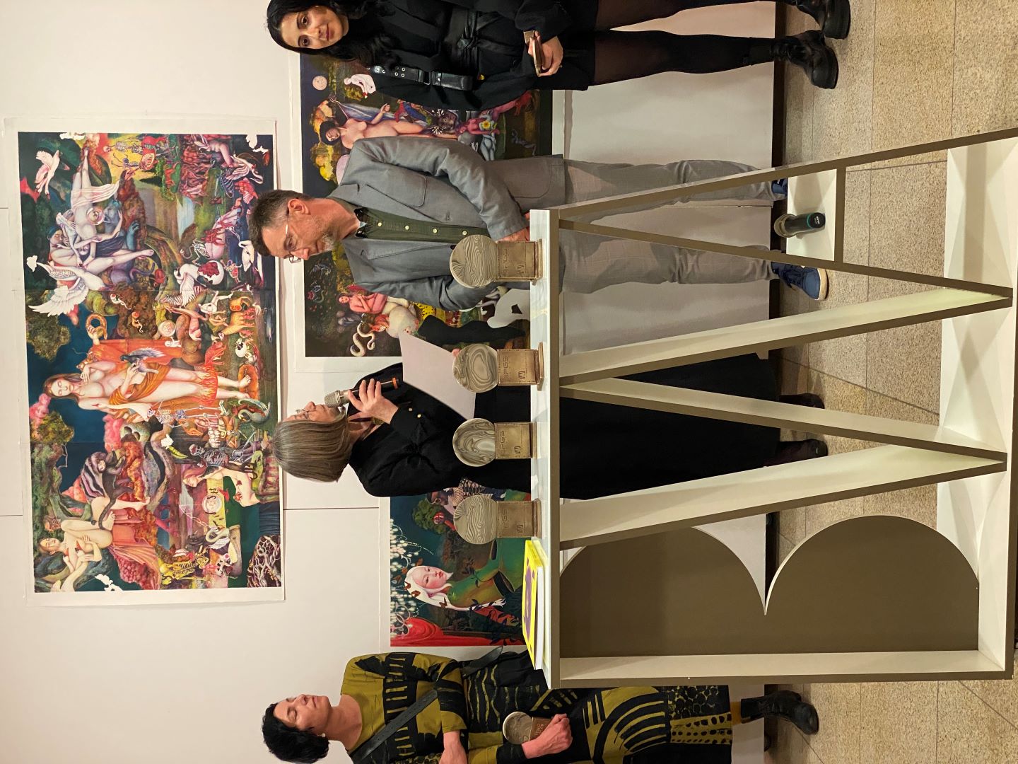 Relacja z wernisażu wystawy pokonkursowej IV Międzynarodowego Triennale Litografii LITHO-Kielce 2024/2025