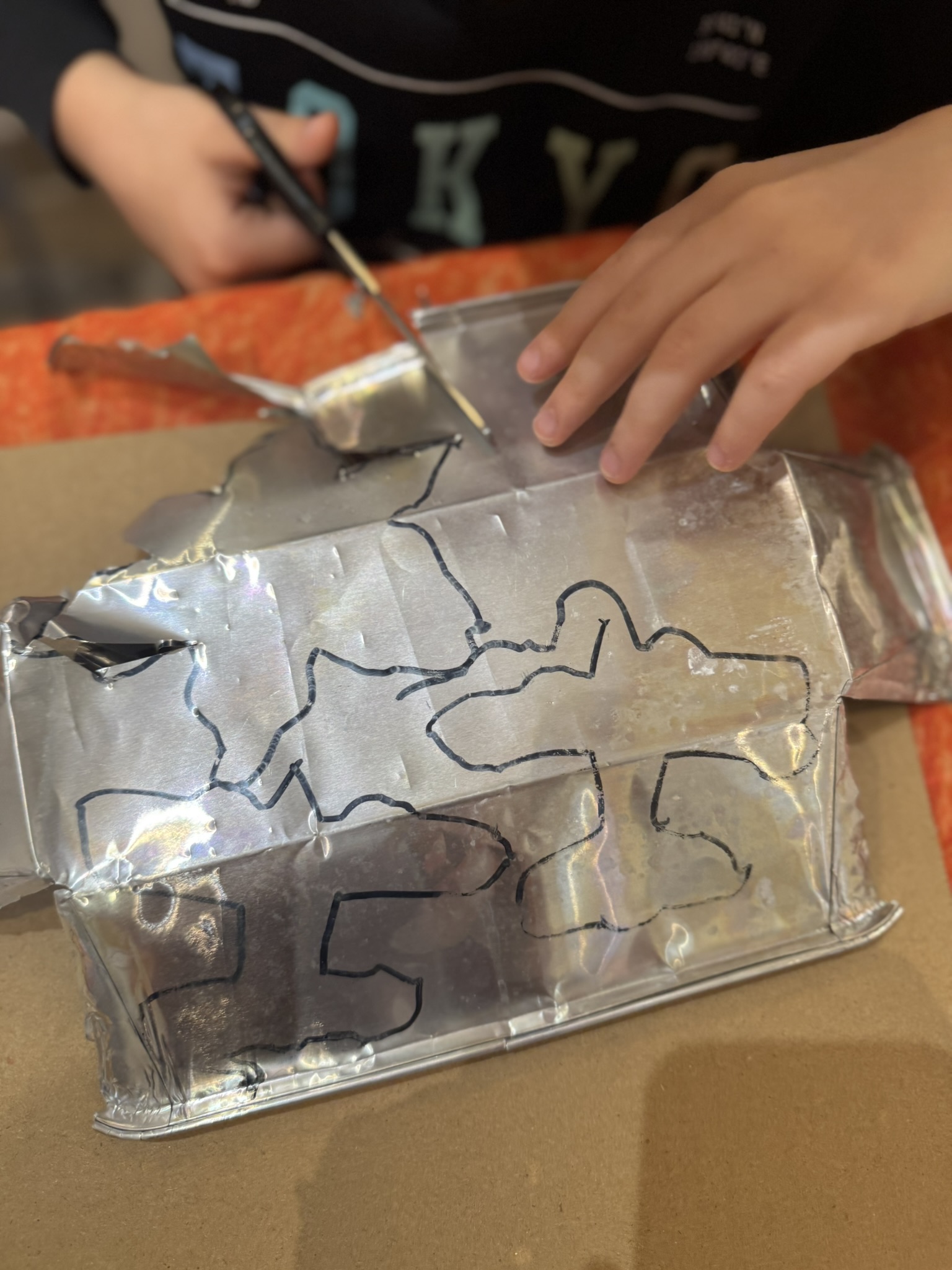 Srebrne mobile. Warsztaty familijne.