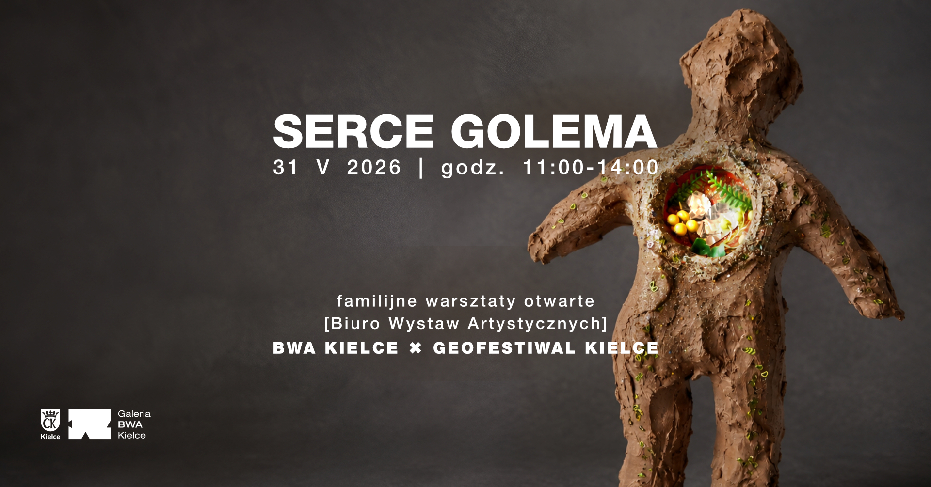 Serce Golema – familijne warsztaty otwarte